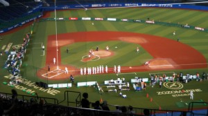 ソフト　山本本塁打